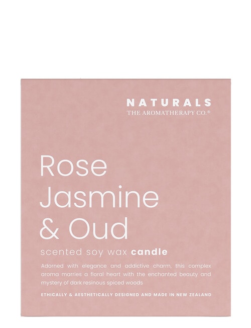 The Aromatherapy Co. Naturals Candle, Rose Jasmine & Oud, 400g product photo View 03 L
