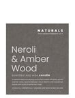 The Aromatherapy Co. Naturals Candle, Neroli & Amber Wood, 400g product photo View 03 S