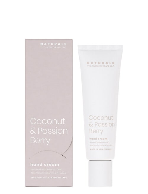 The Aromatherapy Co. Naturals Hand Cream, Coconut & Passion Berry, 80ml product photo View 02 L