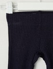 Milly & Milo Essentials Merino Legging, Navy Blue product photo View 02 S