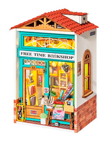 DIY Kits Rolife Free Time Bookshop product photo