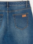 No Issue 5 Pocket Denim Jean, Blue product photo View 02 S