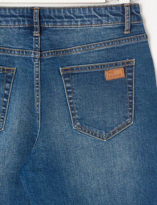 No Issue 5 Pocket Denim Jean, Blue product photo View 02 L