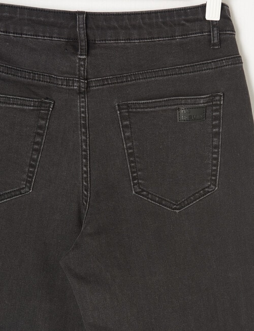 No Issue 5 Pocket Denim Jean, Black product photo View 02 L