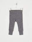 Milly & Milo Essentials Merino Rib Legging, Velveteen product photo