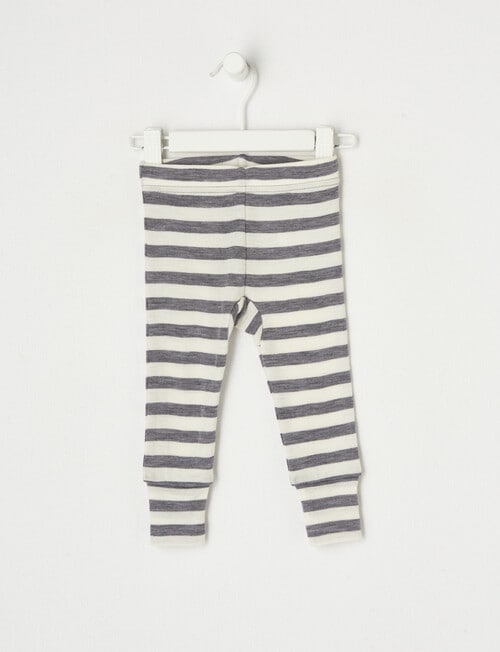 Milly & Milo Stripe Legging, Velveteen product photo