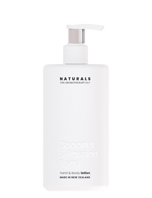 The Aromatherapy Co. Naturals Hand & Body Lotion, Coconut & Passion Berry, 400ml product photo