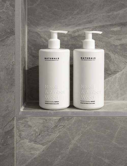 The Aromatherapy Co. Naturals Hand & Body Lotion, Neroli & Amber Wood, 400ml product photo View 02 L