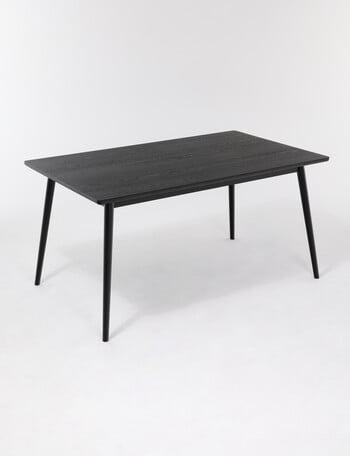 LUCA Amalfi Dining Table, 1.5m, Black product photo