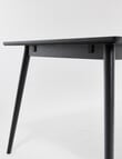 LUCA Furniture Amalfi Dining Table 1.5m, Black product photo View 03 S