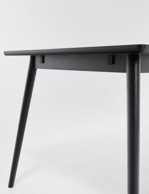 LUCA Amalfi Dining Table, 1.5m, Black product photo View 03 L