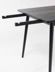 LUCA Amalfi Dining Table, 1.5m, Black product photo View 04 S
