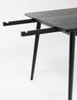 LUCA Furniture Amalfi Dining Table 1.5m, Black product photo View 04 S