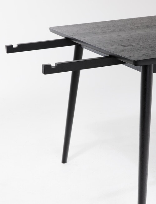 LUCA Furniture Amalfi Dining Table 1.5m, Black product photo View 04 L