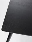 LUCA Furniture Amalfi Dining Table 1.5m, Black product photo View 05 S