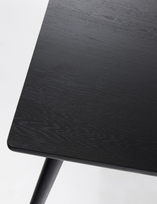 LUCA Furniture Amalfi Dining Table 1.5m, Black product photo View 05 L