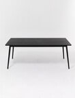 LUCA Amalfi Dining Table, 1.9m, Black product photo View 03 S