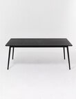 LUCA Furniture Amalfi Dining Table 1.9m, Black product photo View 03 S