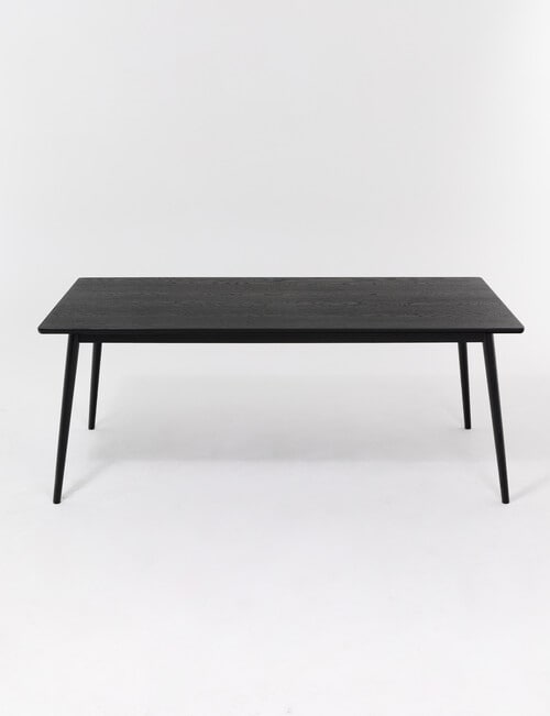 LUCA Amalfi Dining Table, 1.9m, Black product photo View 03 L