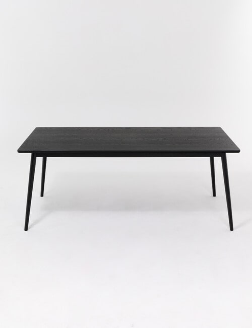 LUCA Furniture Amalfi Dining Table 1.9m, Black product photo View 03 L