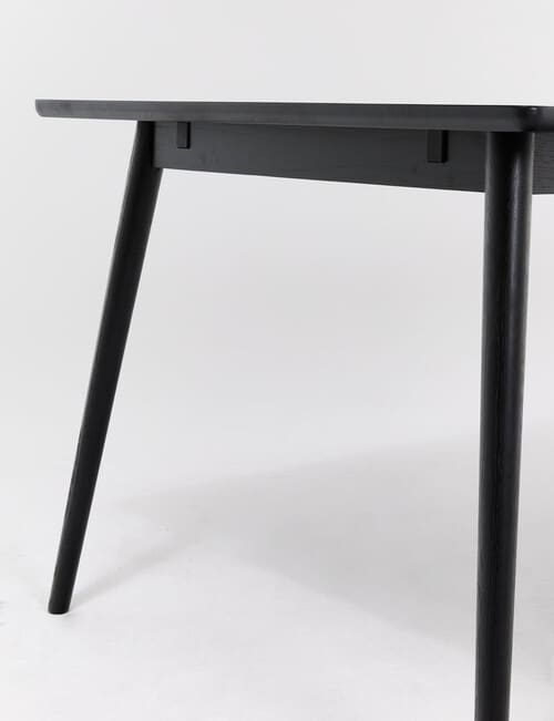 LUCA Amalfi Dining Table, 1.9m, Black product photo View 04 L