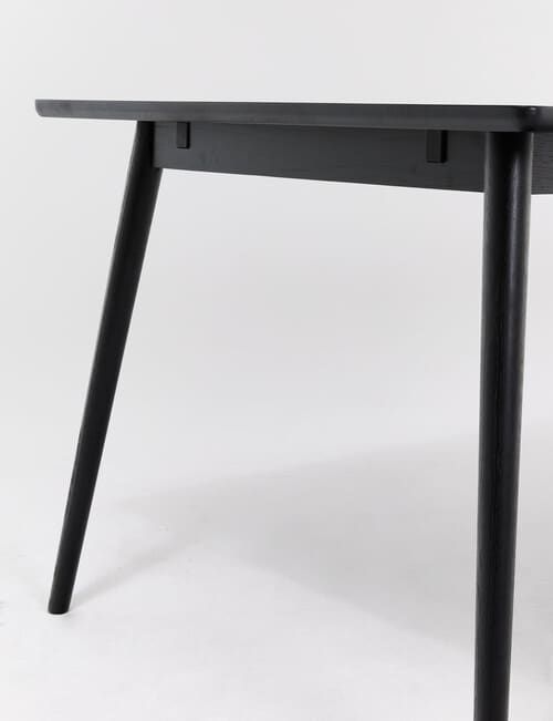 LUCA Furniture Amalfi Dining Table 1.9m, Black product photo View 04 L