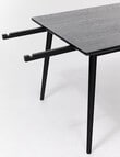 LUCA Furniture Amalfi Dining Table 1.9m, Black product photo View 05 S