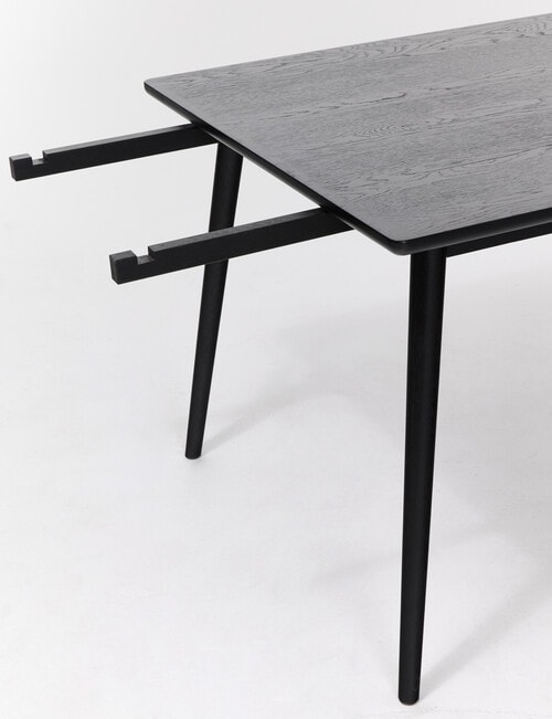 LUCA Furniture Amalfi Dining Table 1.9m, Black product photo View 05 L