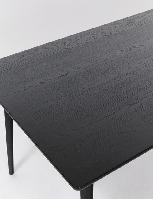 LUCA Furniture Amalfi Dining Table 1.9m, Black product photo View 06 L