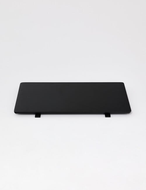 LUCA Amalfi Dining Extension Plate, Black product photo View 04 L
