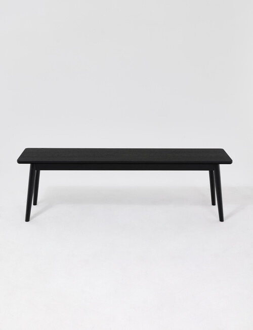 LUCA Amalfi Dining Bench, Black product photo View 03 L