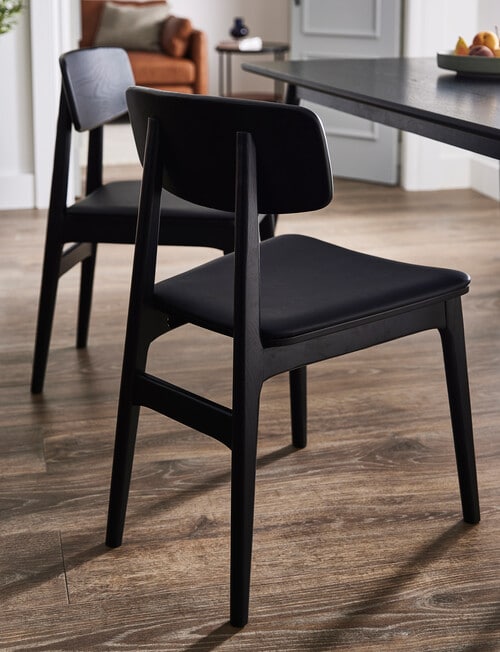 LUCA Furniture Amalfi Dining Chair, Black product photo View 02 L