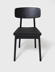 LUCA Amalfi Dining Chair, Black product photo View 03 S