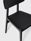 LUCA Furniture Amalfi Dining Chair, Black product photo View 04 S