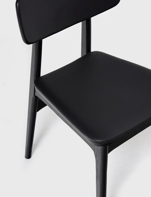 LUCA Furniture Amalfi Dining Chair, Black product photo View 04 L