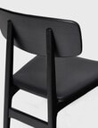 LUCA Furniture Amalfi Dining Chair, Black product photo View 06 S