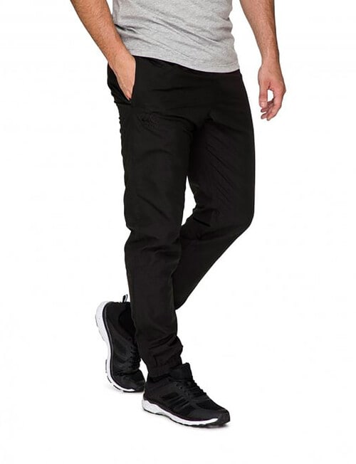 Canterbury Tonal Taper Leg Cuffed Trackpant, Black product photo View 02 L