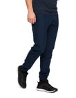 Canterbury Tonal Taper Leg Cuffed Trackpant, Navy product photo View 02 S