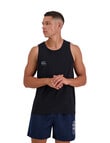 Canterbury Vapodri Tempo Singlet, Jet Black product photo