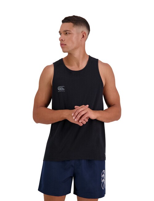 CANTERBURY × WARATAHS Warm up Tank top Canterbury Vapodri Tempo Singlet, Jet Black - Activewear