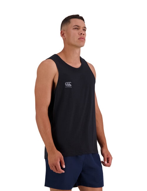 Canterbury Vapodri Tempo Singlet, Jet Black product photo View 03 L