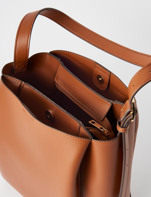 Whistle Accessories Lottie Shoulder Bag, Tan product photo View 05 L