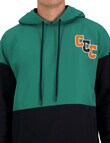 Canterbury Captains Hoodie, Black & Green product photo View 03 S