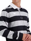 Canterbury Stripe Rugby Top, Black product photo View 03 S
