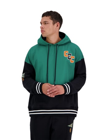 Canterbury Captains Hoodie, Black & Green product photo