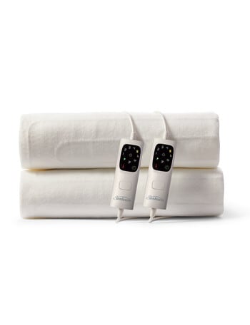 Sunbeam Sleep Perfect Antibacterial Queen Electric Blanket, BLA6351 product photo