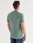 Chisel Ultimate Crew Tee, Light Green product photo View 02 S