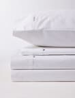 Kate Reed Lowell 500TC Sateen Standard Pillowcase Pair, White product photo View 04 S