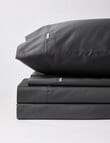 Kate Reed Lowell 500TC Sateen Fitted Sheet, Charcoal product photo View 03 S