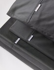 Kate Reed Lowell 500TC Sateen Fitted Sheet, Charcoal product photo View 04 S